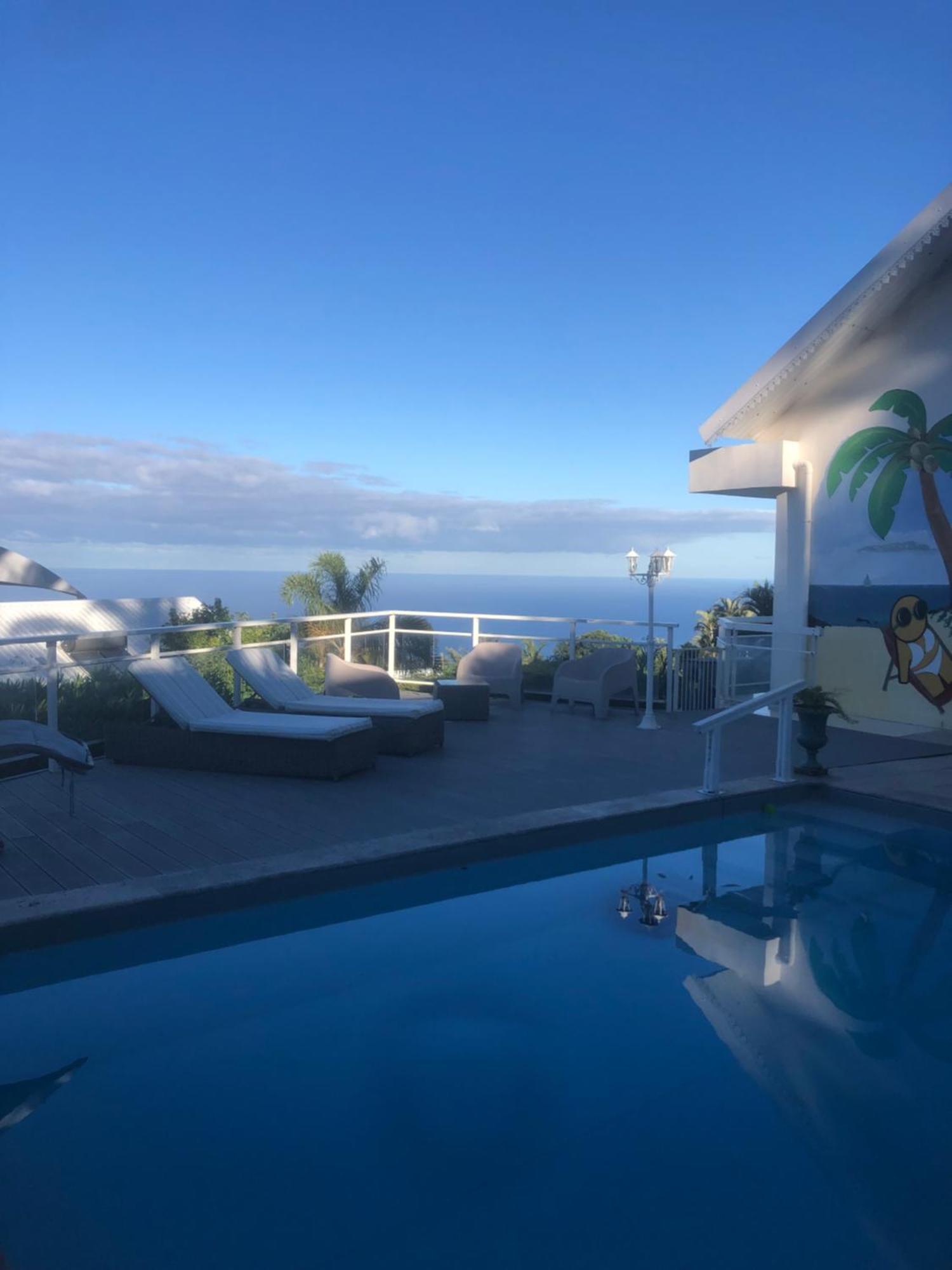 St Leu -Villa D'Artiste, Superbe Vue Mer, Piscine Chauffee Saint-Leu Ngoại thất bức ảnh